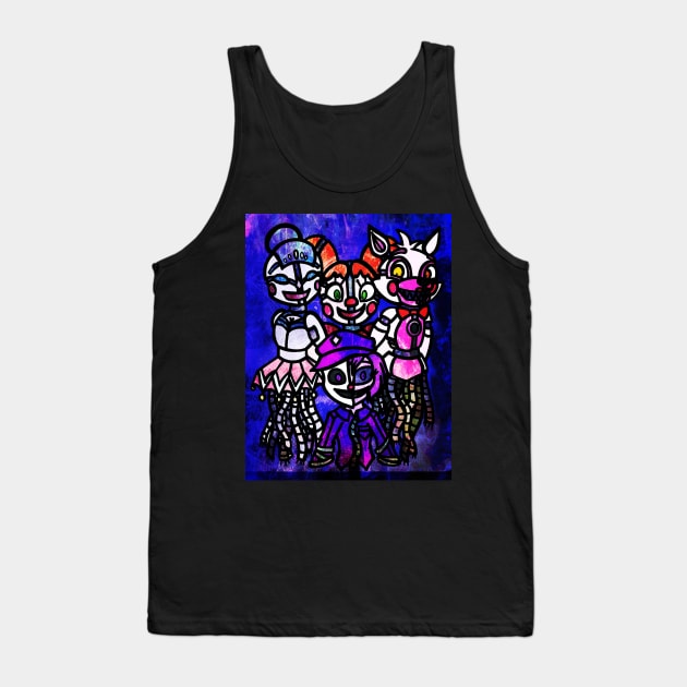 FNAF | Sister Location Tank Top by ScribbleSketchScoo